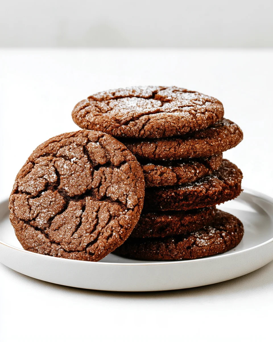 Chewy Chocolate Sugar Cookies image 2