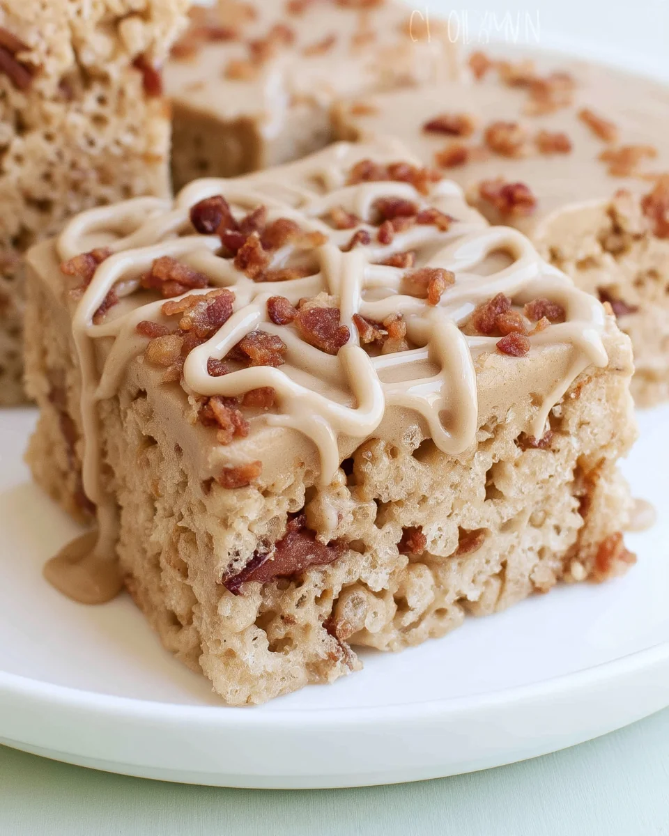 Maple Bacon Rice Krispies Treats image 2